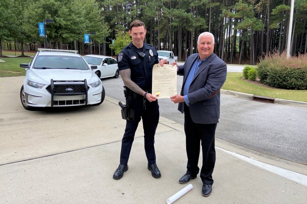 Campus Police Officers Complete Advanced Certification Wake Tech